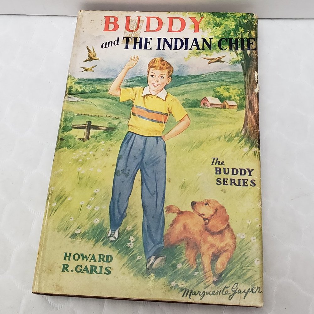 Buddy and the Indian Chief Vintage Book